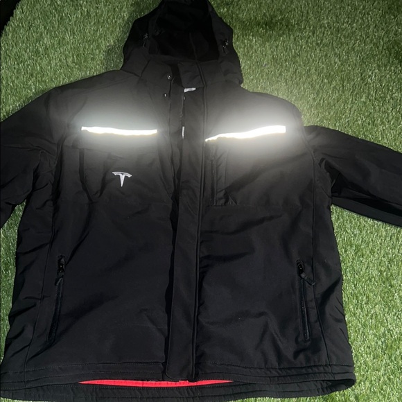Tesla Black Men's Jacket - Picture 1 of 3